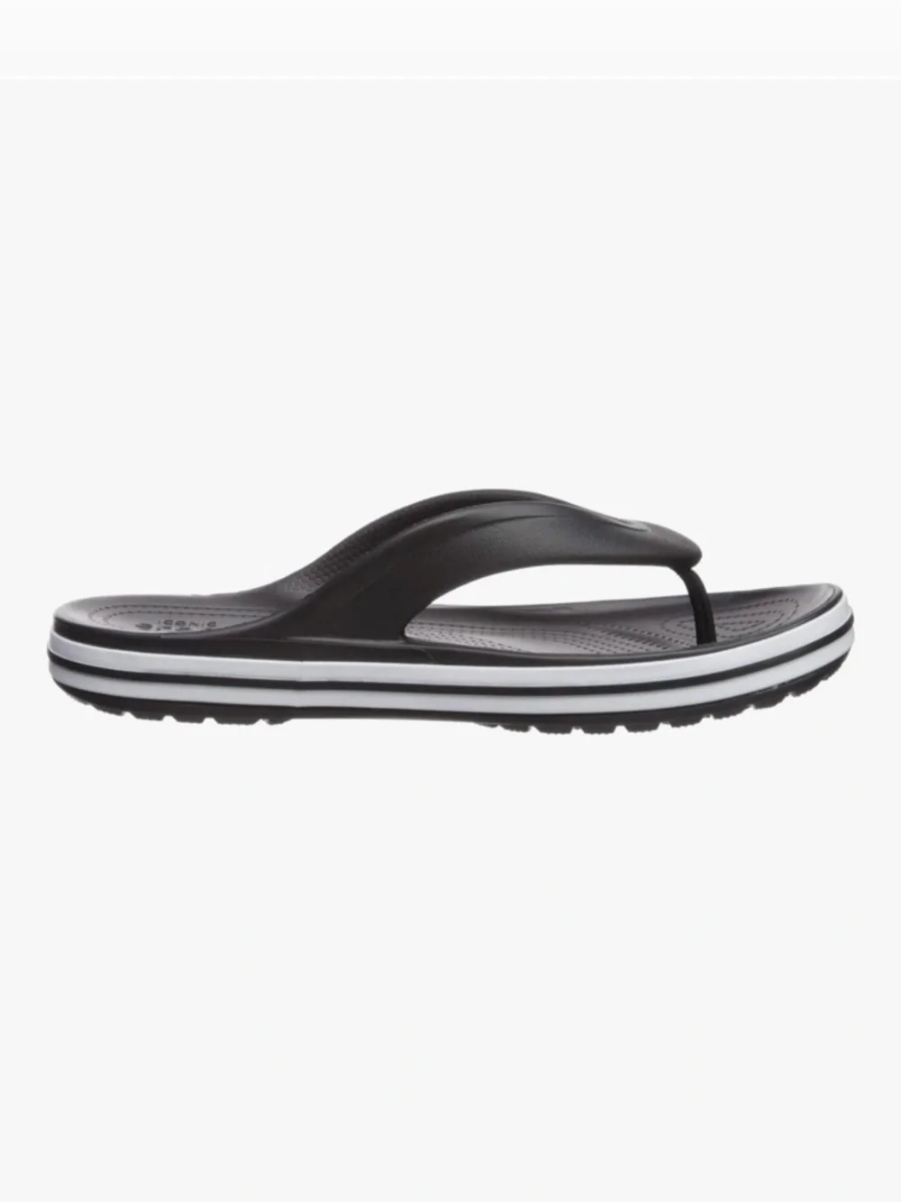 Crocs Bayaband Flip Flop Sandals -
Black & White | Size 8 NWT - Picture 5 of 11